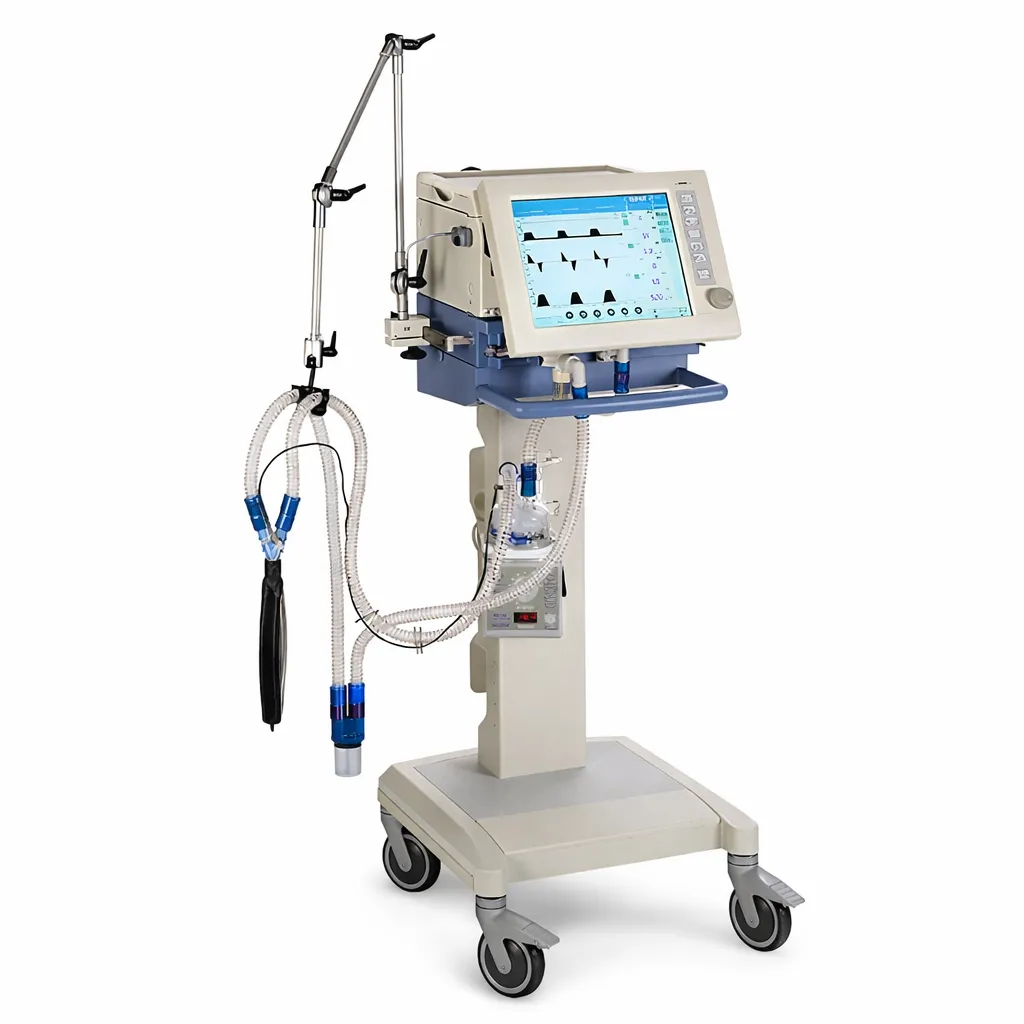 Dräger Evita 4 intensive care ventilator front panel view
